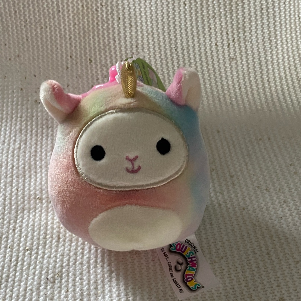 Squishmallow clip on plush